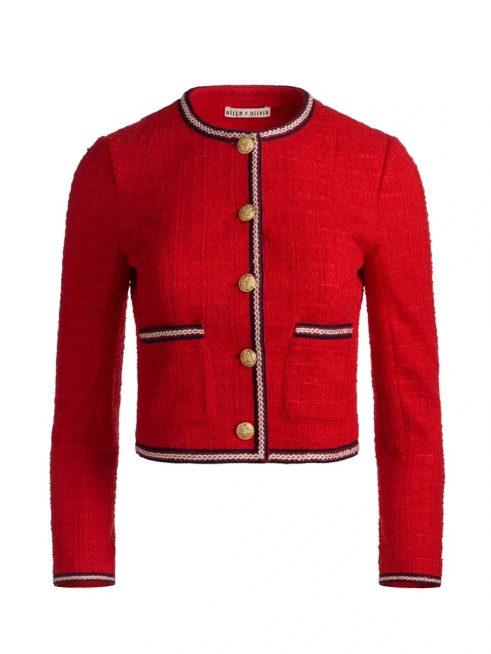 Alice + Olivia chic red